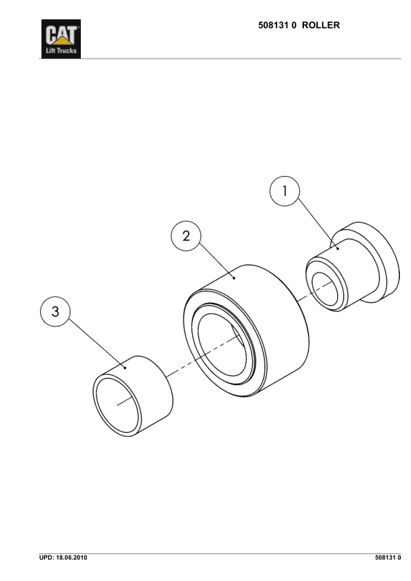 Caterpillar NSP16N Parts Manual 5 Caterpillar NSP16N Parts Manual - Image 5