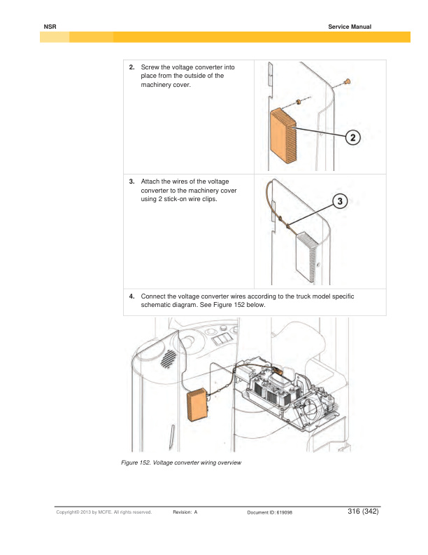 Caterpillar NSR 12N, NSR 16N, NSR 16NI, NSR 20N Service Manual 619098-5