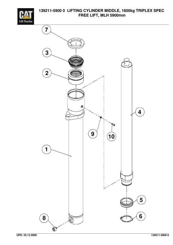 Caterpillar NSR16NI Parts Manual 3 Caterpillar NSR16NI Parts Manual - Image 3