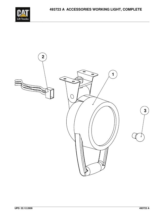Caterpillar NSR16NI Parts Manual 4 Caterpillar NSR16NI Parts Manual - Image 4