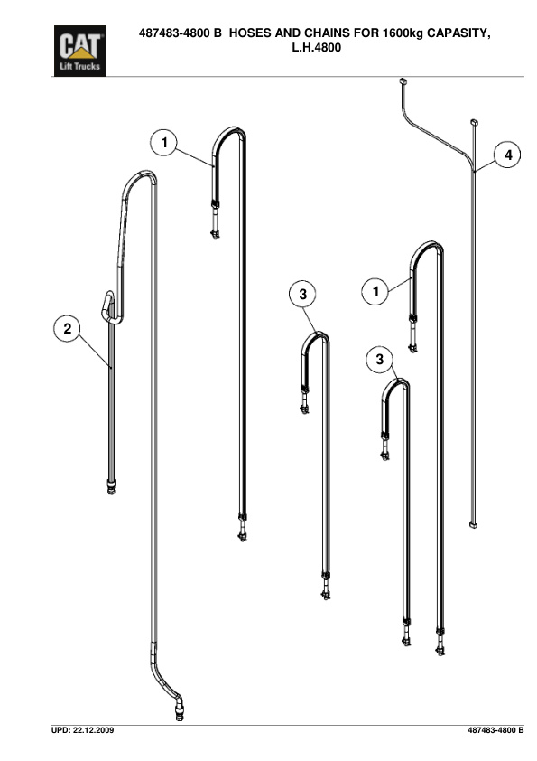Caterpillar NSR20N Parts Manual 3 Caterpillar NSR20N Parts Manual - Image 3