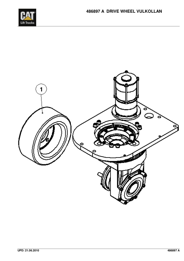 Caterpillar NSS15N Parts Manual 4 Caterpillar NSS15N Parts Manual - Image 4