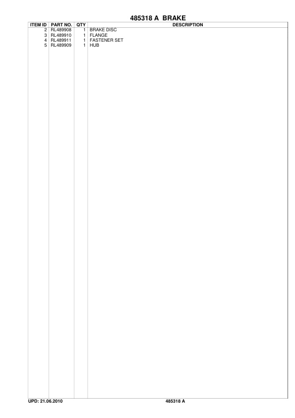 Caterpillar NSS15NI Parts Manual 4 Caterpillar NSS15NI Parts Manual - Image 4