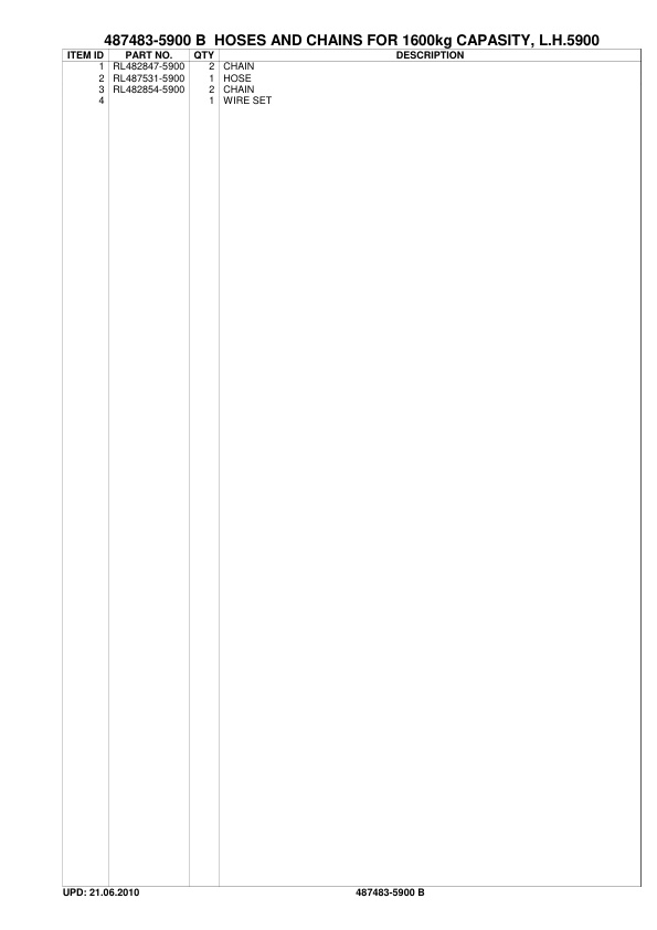 Caterpillar NSS20N Parts Manual 3 Caterpillar NSS20N Parts Manual - Image 3