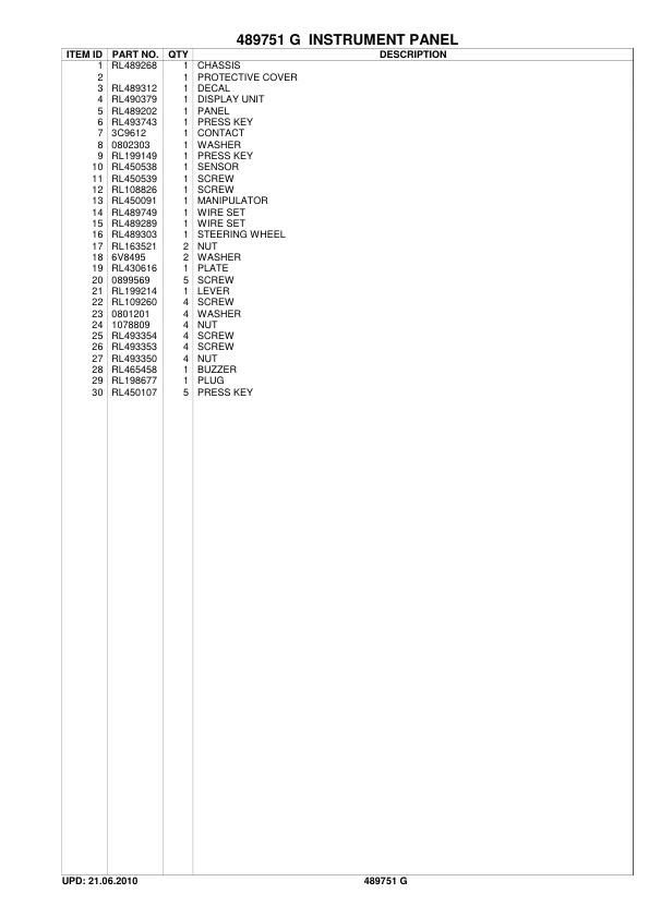Caterpillar NSS20N Parts Manual 4 Caterpillar NSS20N Parts Manual - Image 4