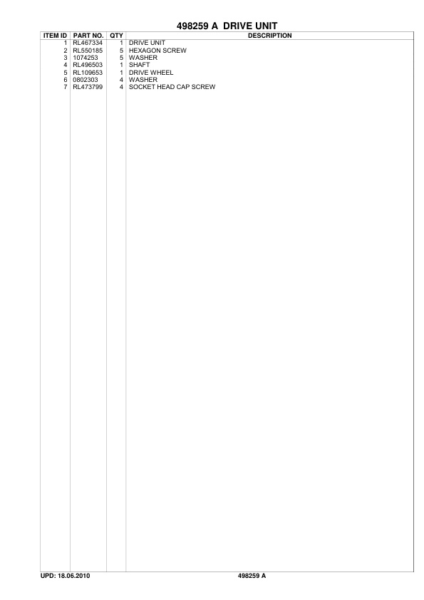 Caterpillar NSV-N - Electrical Steering Parts Manual 2 Caterpillar NSV-N - Electrical Steering Parts Manual-2
