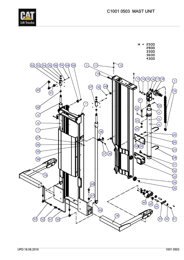 Caterpillar NSV Parts Manual 3 Caterpillar NSV Parts Manual-3