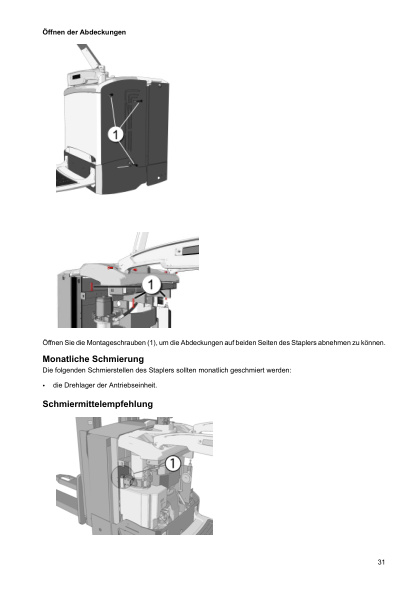 Caterpillar NSV12N, NSV12NI, NSV16N, NSV16NI, NPV20ND Operation and Maintenance Manual SWHSU-00132 DE 4 Caterpillar NSV12N, NSV12NI, NSV16N, NSV16NI, NPV20ND Operation and Maintenance Manual SWHSU-00132 DE - Image 4