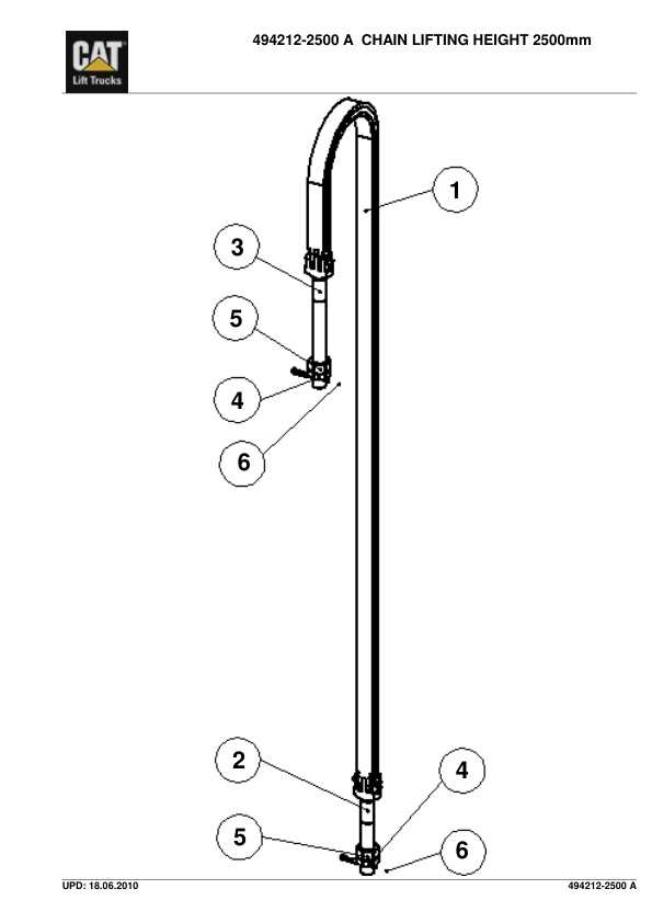 Caterpillar NSV12NI Parts Manual 4 Caterpillar NSV12NI Parts Manual - Image 4