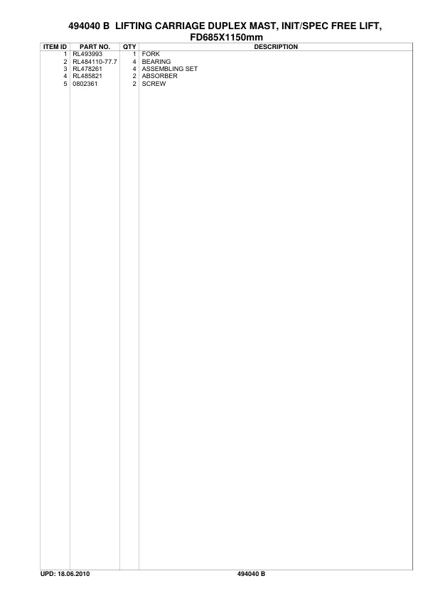 Caterpillar NSV12NI Parts Manual 5 Caterpillar NSV12NI Parts Manual - Image 5