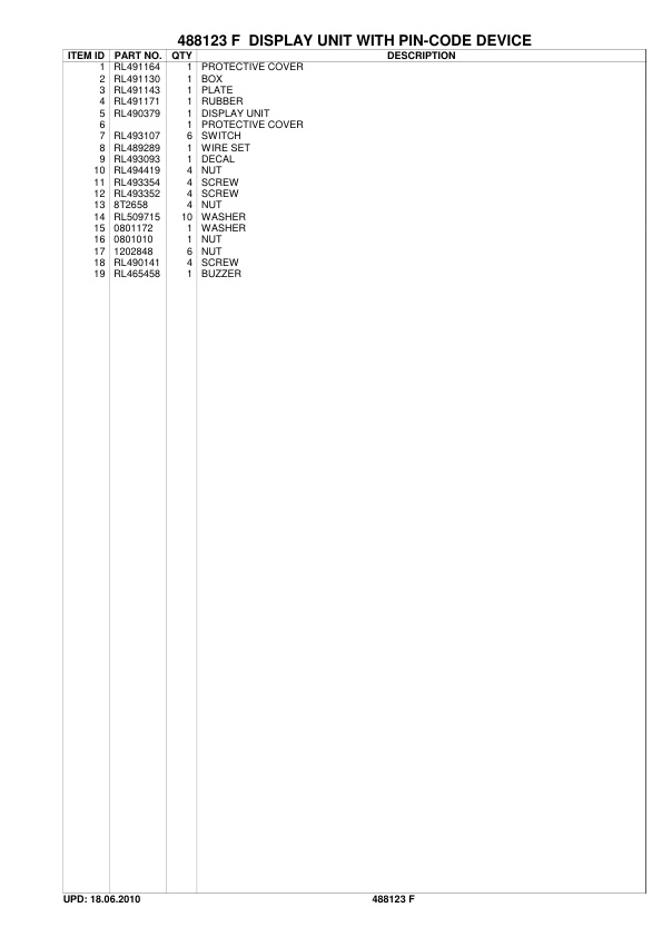 Alternative view of Caterpillar NSV16N Parts Manual