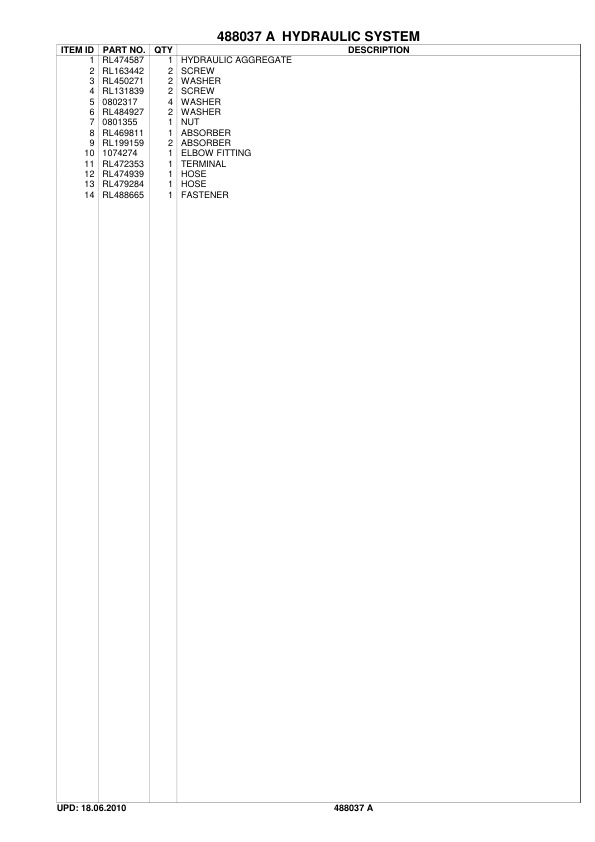 Alternative view of Caterpillar NSV16NI Parts Manual