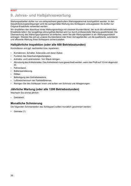 Caterpillar NTR30N Operation and Maintenance Manual SWHTU-00130 DE 4 Caterpillar NTR30N Operation and Maintenance Manual SWHTU-00130 DE - Image 4