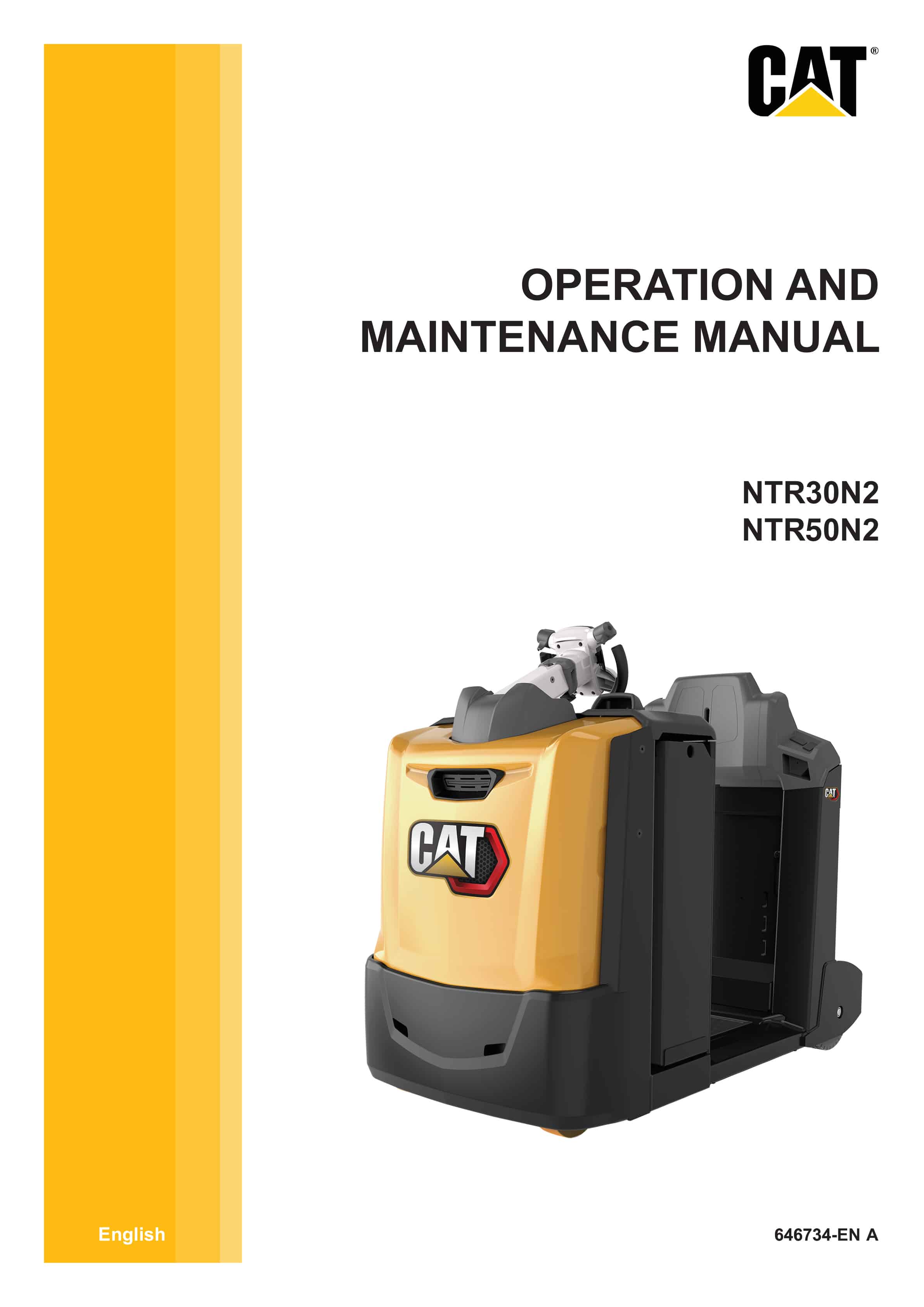 Caterpillar NTR30N2, NTR50N2 Operation and Maintenance Manual 646734 EN-A