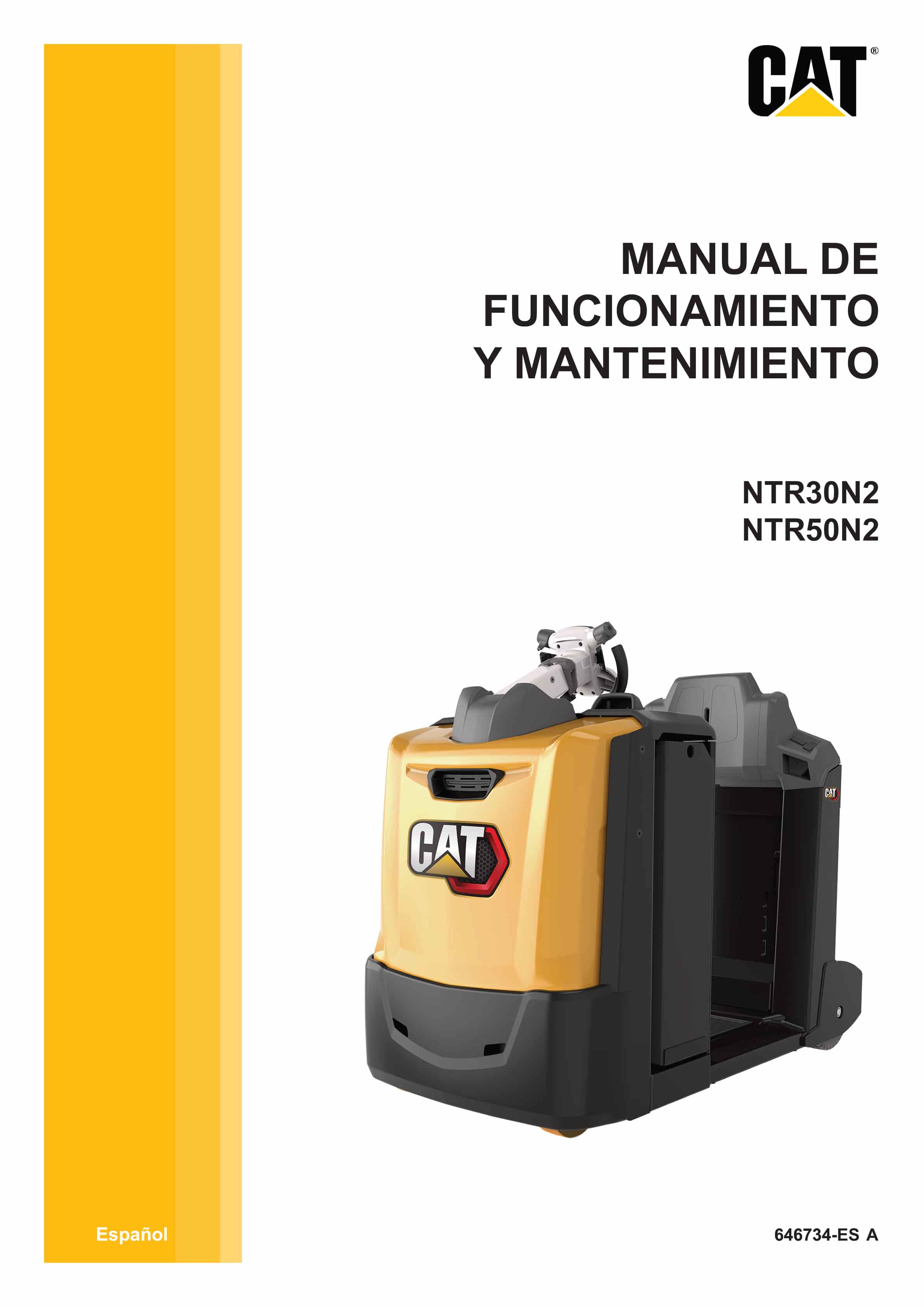Caterpillar NTR30N2, NTR50N2 Operation and Maintenance Manual 646734 ES-A