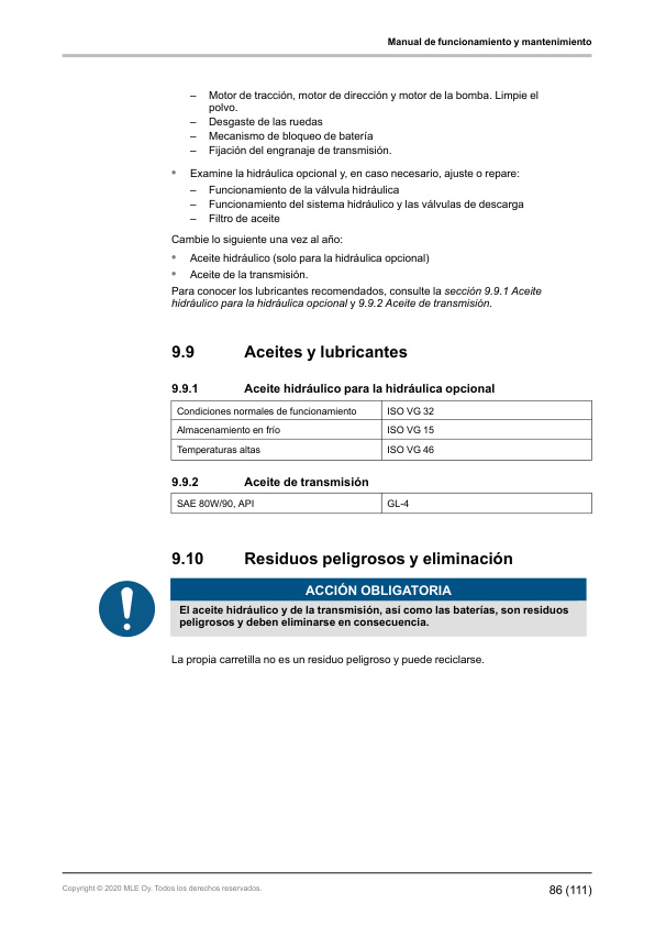 Caterpillar NTR30N2, NTR50N2 Operation and Maintenance Manual 646734 ES-A 4 Caterpillar NTR30N2, NTR50N2 Operation and Maintenance Manual 646734 ES-A - Image 4