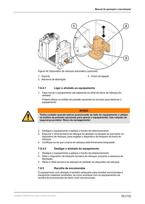 Alternative view of Caterpillar NTR30N2, NTR50N2 Operation and Maintenance Manual 646734 PT-A
