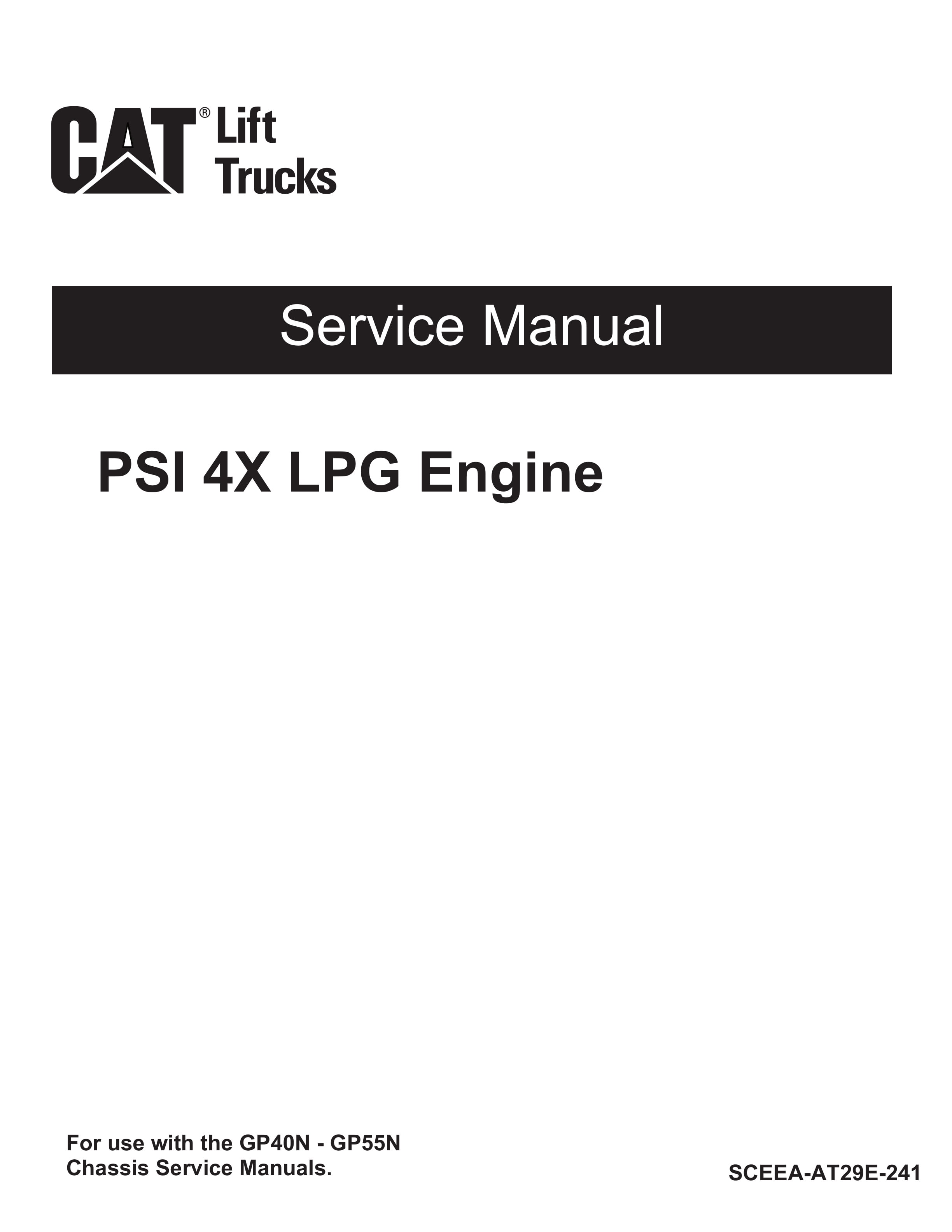 Caterpillar PSI 4X LPG Engine Service Manual SCEEA-AT29E-241