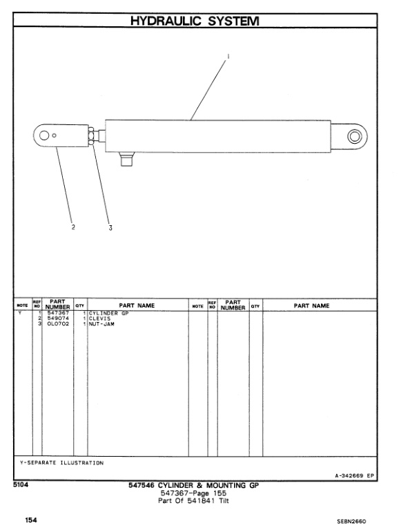 Caterpillar R40, R50, RC60 Lift Trucks Parts Manual SEBN2660 4 Caterpillar R40, R50, RC60 Lift Trucks Parts Manual SEBN2660-4