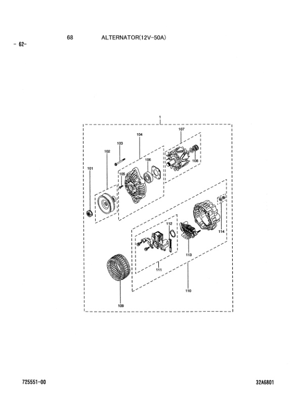 Caterpillar S4S Diesel Engine Parts Manual 98725-55100 4 Caterpillar S4S Diesel Engine Parts Manual 98725-55100-4