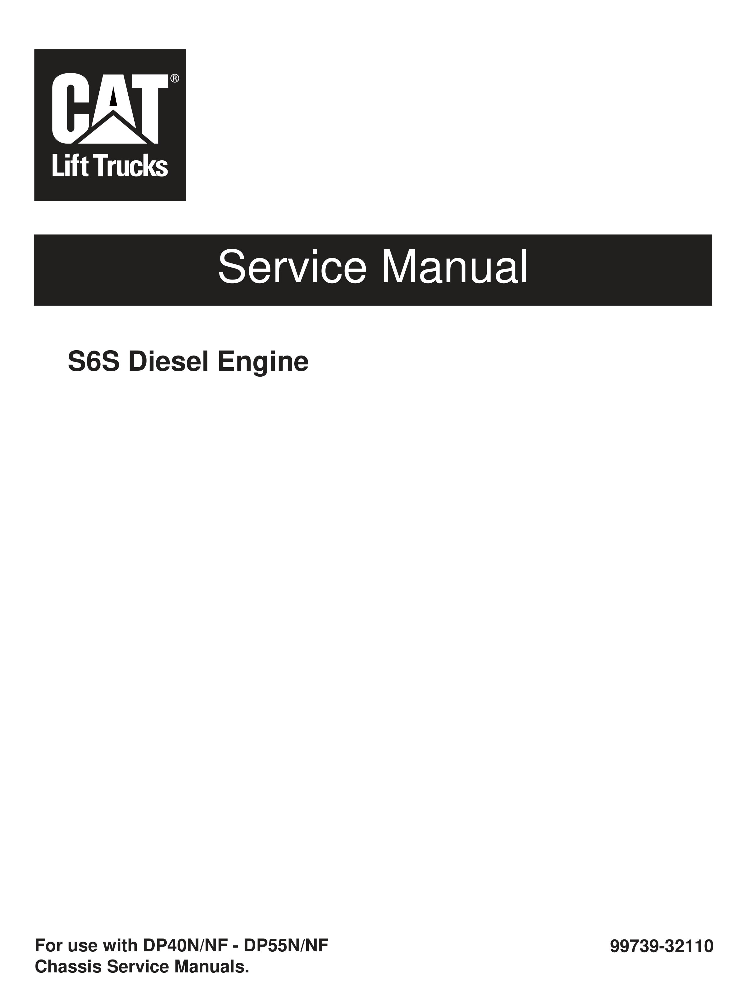 Caterpillar S6S Diesel Engine Service Manual 99739-32110