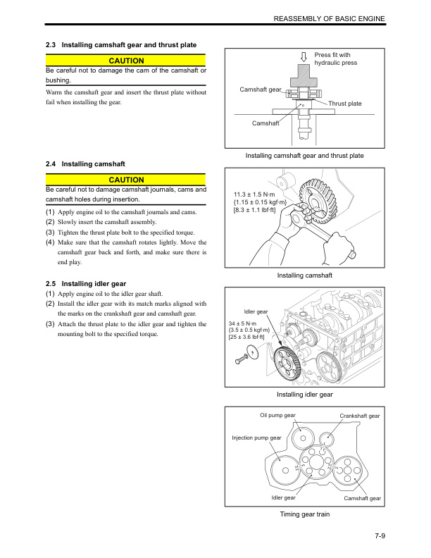Caterpillar S6S-T Diesel Engine Service Manual 99709-64100 2 Caterpillar S6S-T Diesel Engine Service Manual 99709-64100-2