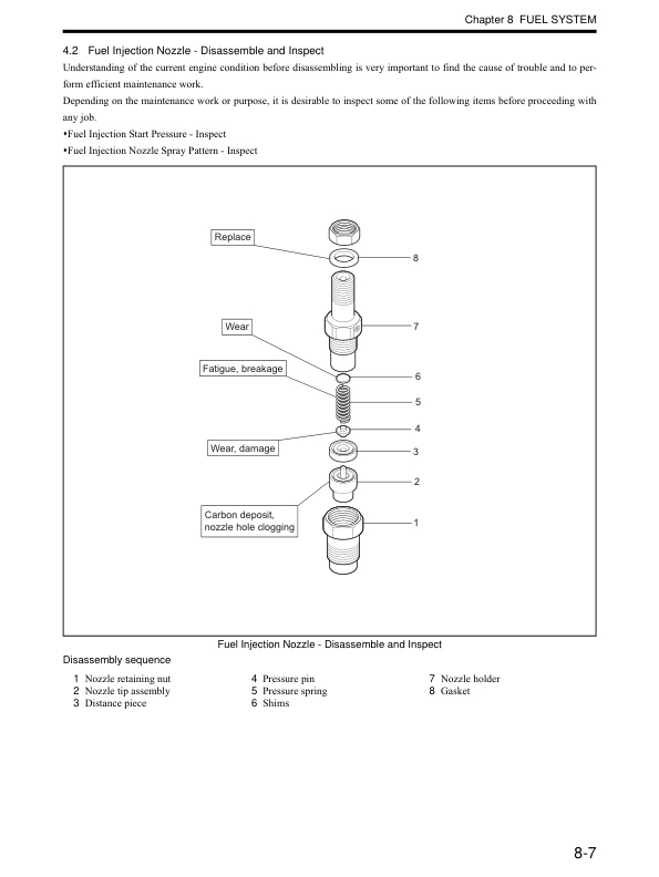 Caterpillar S6S-T Diesel Engine Service Manual 99709-8B100 3 Caterpillar S6S-T Diesel Engine Service Manual 99709-8B100 - Image 3