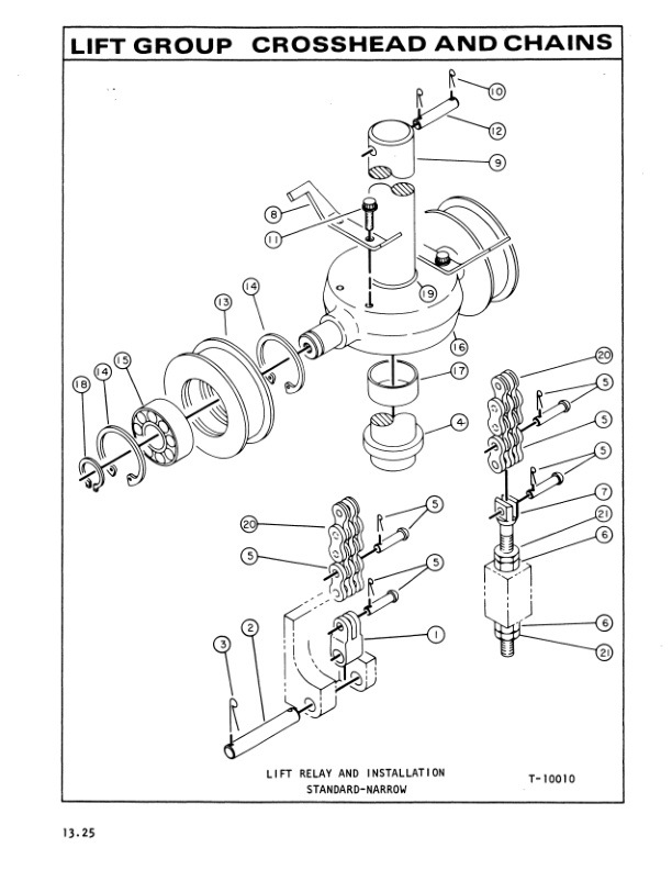 Caterpillar T30B, T35B, T40B, T45B Lift Trucks Parts Manual SEBN2532 5 Caterpillar T30B, T35B, T40B, T45B Lift Trucks Parts Manual SEBN2532-5