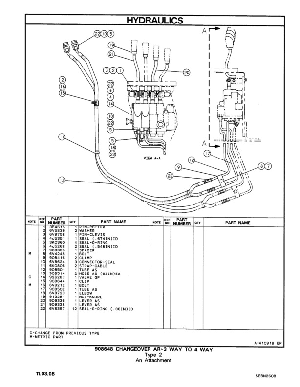 Caterpillar T40D, T50D, TC60D Lift Trucks Parts Manual SEBN2608-04 3 Caterpillar T40D, T50D, TC60D Lift Trucks Parts Manual SEBN2608-04-3