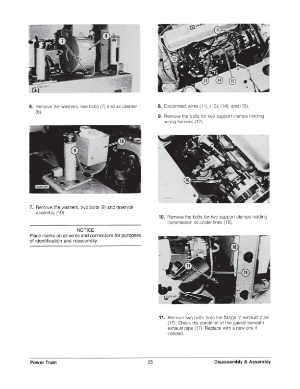 Caterpillar T40D to VC60E Lift Trucks Power Train Disassembly and Assembly SENB8302-02 2 Caterpillar T40D to VC60E Lift Trucks Power Train Disassembly and Assembly SENB8302-02-2