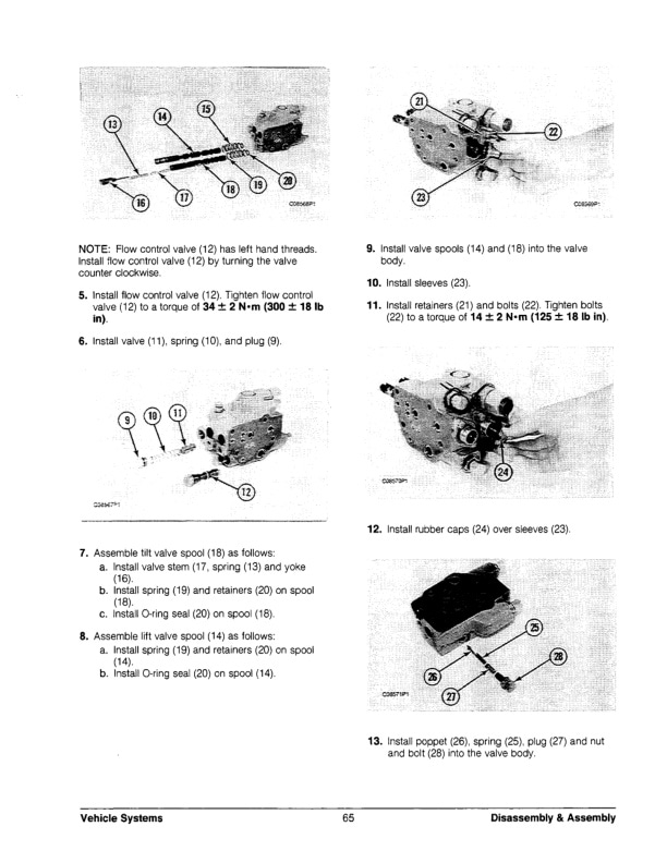 Caterpillar T40D to VC60E Lift Trucks Vehicle Systems Disassembly and Assembly SENB8304-01 5 Caterpillar T40D to VC60E Lift Trucks Vehicle Systems Disassembly and Assembly SENB8304-01-5