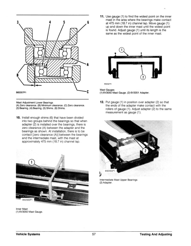Caterpillar T40D to VC60E Lift Trucks Vehicle Systems Specifications Systems Operation Testing and Adjusting SENB8303-01 5 Caterpillar T40D to VC60E Lift Trucks Vehicle Systems Specifications Systems Operation Testing and Adjusting SENB8303-01-5