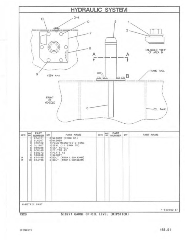 Caterpillar T40E, T50E Lift Trucks Parts Manual SEBN2675 3 Caterpillar T40E, T50E Lift Trucks Parts Manual SEBN2675-3