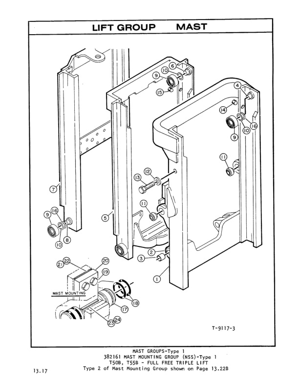 Caterpillar T50B, T55B, T60B Lift Trucks Parts Manual SEBN2535-01 4 Caterpillar T50B, T55B, T60B Lift Trucks Parts Manual SEBN2535-01-4