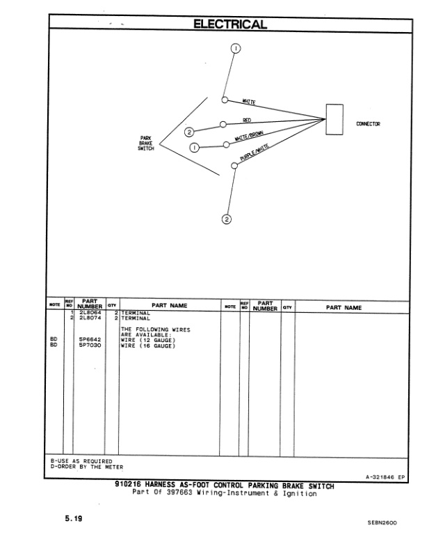 Caterpillar T60D, T70D, T80D, T90D, TC100D Lift Trucks Parts Manual SEBN2600-06-5
