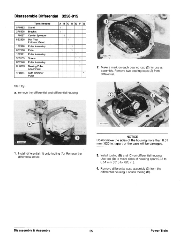 Caterpillar T60D to T150D Lift Trucks Power Train Disassembly and Assembly SENB8284 5 Caterpillar T60D to T150D Lift Trucks Power Train Disassembly and Assembly SENB8284-5