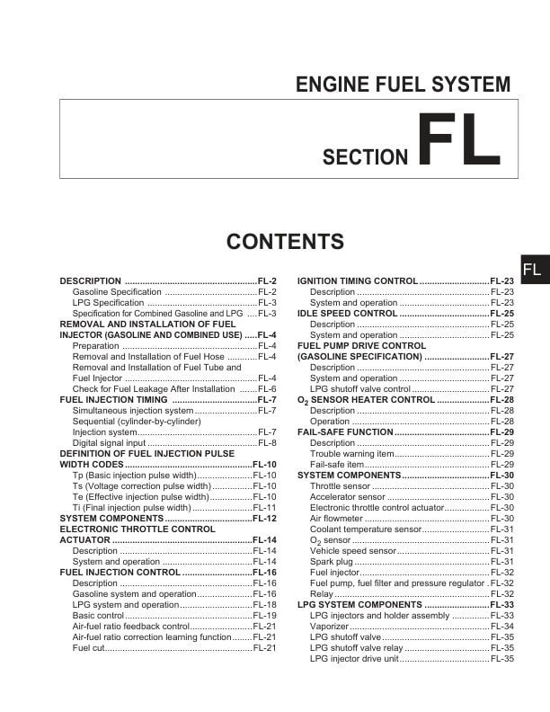 Caterpillar TB45 Gasoline Engine Service Manual 99789-86110-5