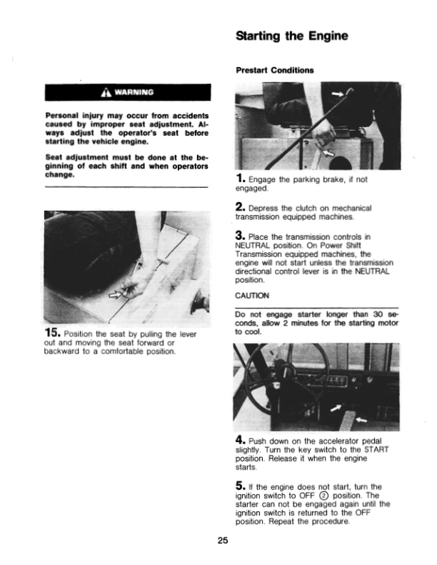 Caterpillar V160B to V330B Lift Trucks Operation and Maintenance Manual SEBU5918-02-5