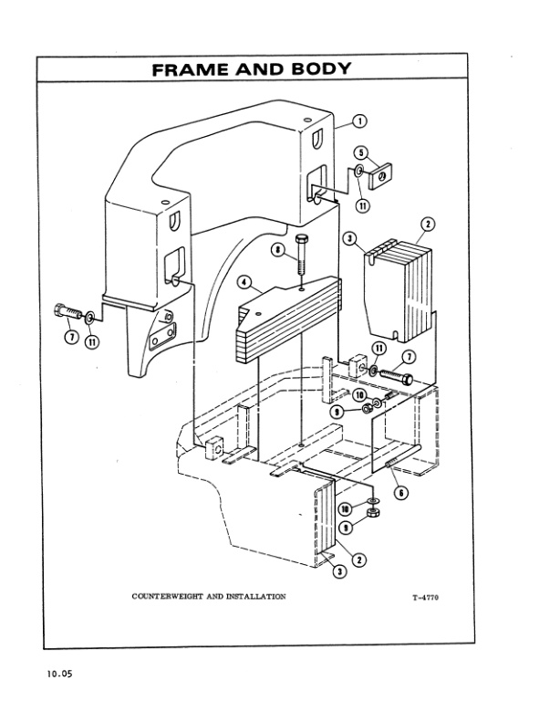 Caterpillar V30, V40, V50 Lift Trucks Parts Manual UEC0095S-3
