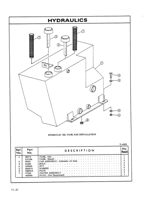 Caterpillar V30, V40, V50 Lift Trucks Parts Manual UEC0095S-5