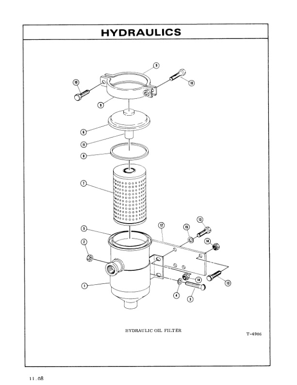 Caterpillar V30, V40, V50 Lift Trucks Parts Manual UEH0158S-4