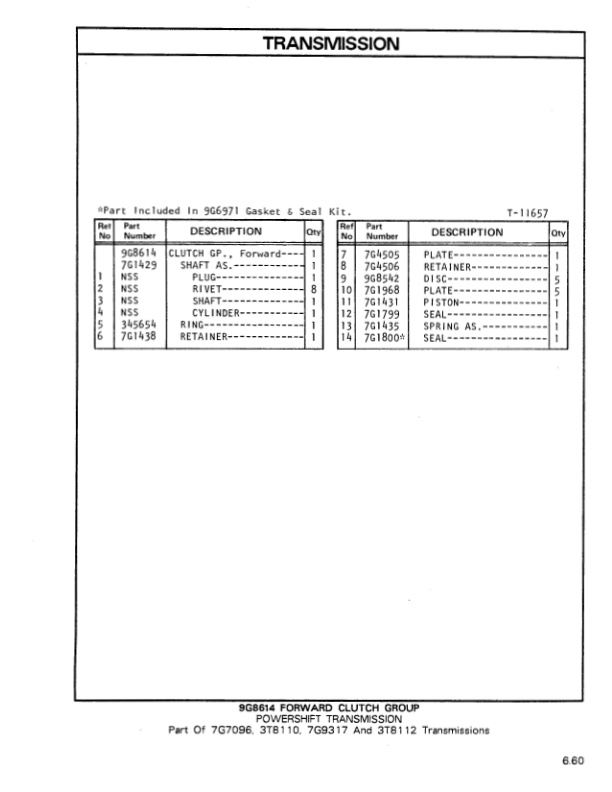 Caterpillar V30C, V35C, V40C, V45C, V50C Lift Trucks Parts Manual SEBN2557-01 5 Caterpillar V30C, V35C, V40C, V45C, V50C Lift Trucks Parts Manual SEBN2557-01-5