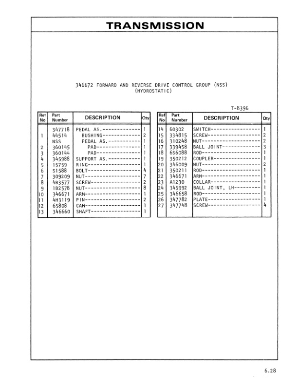 Caterpillar V30C, V40C, V50C Lift Truck Parts Book HEBN2543-2