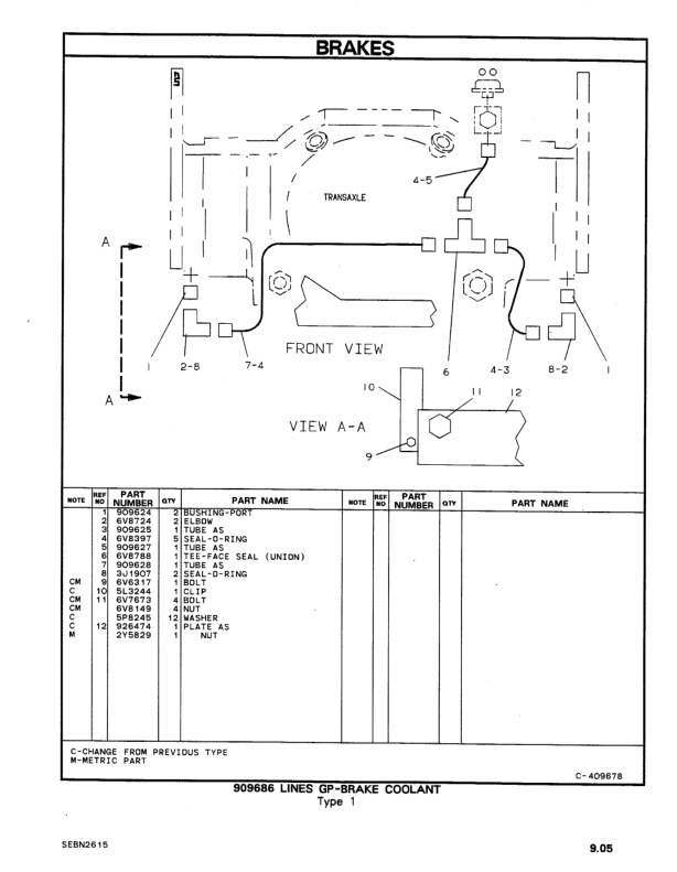 Caterpillar V40DSA, V50DSA, VC60DSA Lift Trucks Parts Manual SEBN2615-06 2 Caterpillar V40DSA, V50DSA, VC60DSA Lift Trucks Parts Manual SEBN2615-06-2