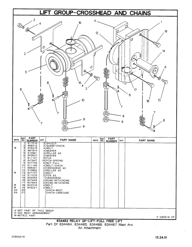 Caterpillar V40DSA, V50DSA, VC60DSA Lift Trucks Parts Manual SEBN2616-04 5 Caterpillar V40DSA, V50DSA, VC60DSA Lift Trucks Parts Manual SEBN2616-04-5