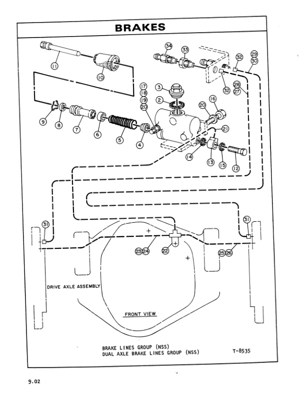 Caterpillar V41, V51, V60 Lift Trucks Parts Manual UEH0658S-2