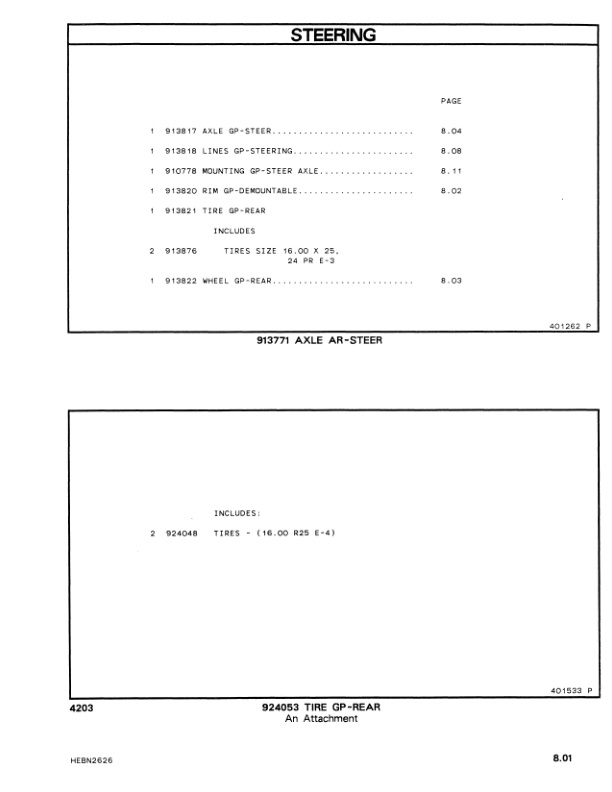 Caterpillar V550, V620 Lift Truck Parts Manual HEBN2626-02 2 Caterpillar V550, V620 Lift Truck Parts Manual HEBN2626-02-2