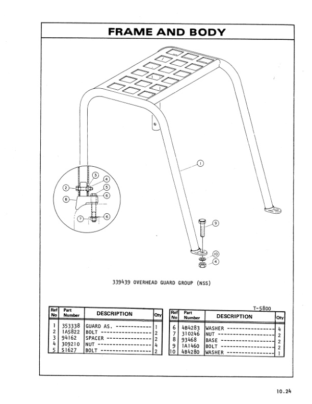 Caterpillar V55B, V60B Lift Trucks Parts Manual UEC0420S 3 Caterpillar V55B, V60B Lift Trucks Parts Manual UEC0420S-3