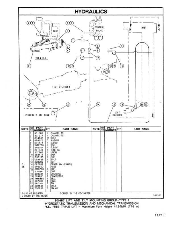 Caterpillar V55C, VC60C Lift Trucks Parts Manual SEBN2556-01 3 Caterpillar V55C, VC60C Lift Trucks Parts Manual SEBN2556-01-3