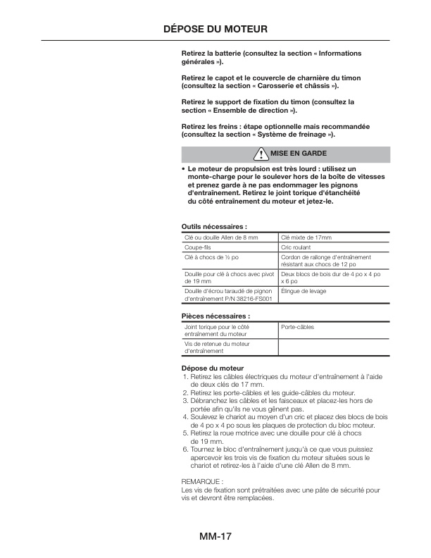 Caterpillar WC27BM, WC36BM, WT45BM Service Manual SCFFA-A2W36-200 FR 4 Caterpillar WC27BM, WC36BM, WT45BM Service Manual SCFFA-A2W36-200 FR-4